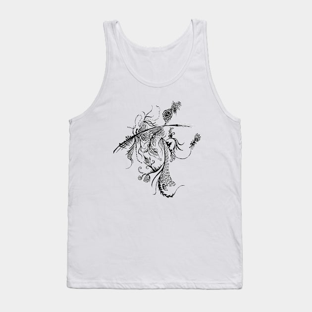 Ontography - Skeletal Bird Tank Top by icyflames